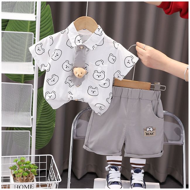 Costumas pentru baietei - Ursuleti MDXBR47-R1