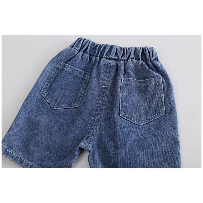 Costumas pentru baietei cu tricou verde tip polo - Dino MDXBR06-R1