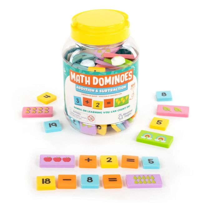 Domino matematic - adunari si scaderi