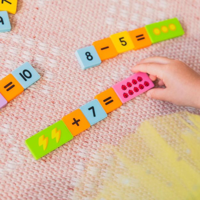 Domino matematic - adunari si scaderi