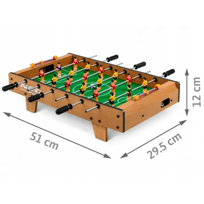 Fotbal de masa, 51 x 29.5 x 12 cm, neo-sport ns-436 edeedi1436