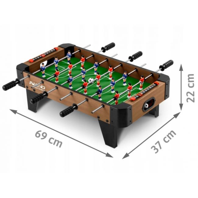 Fotbal de masa, 69 x 37 x 22 cm, neo-sport ns-437 edeedi1437