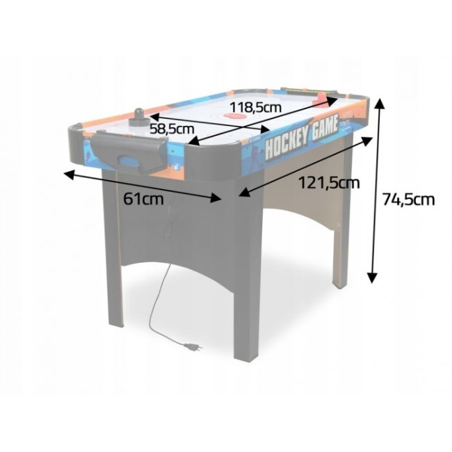 Masa de air hockey, 121.5 x 61 x 74.5 cm, neo-sport ns-428 edeedi1428