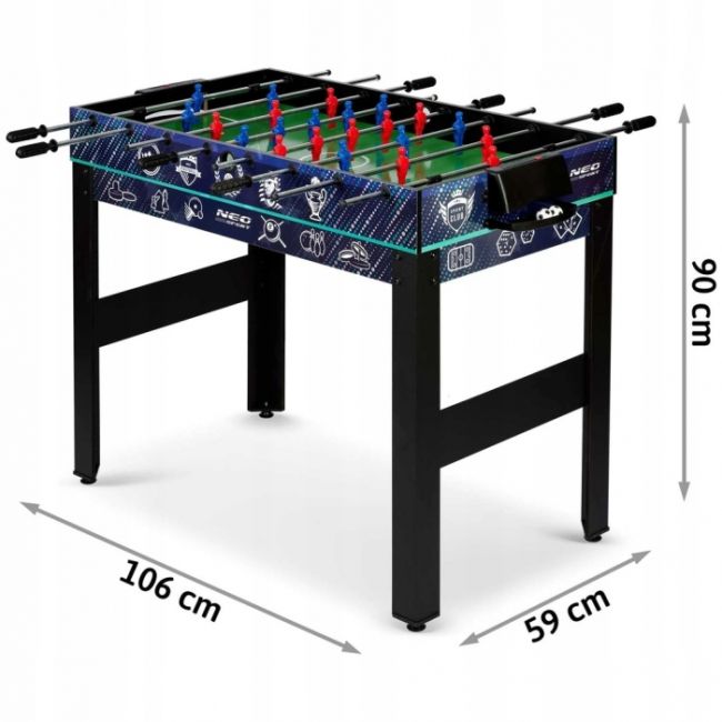 Masuta multifunctionala 12 in 1, 106 x 59 x 90 cm, neo-sport ns-801 edeedi180100