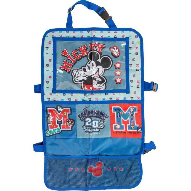 Organizator auto si carucior cu suport de tableta Mickey Mouse TataWay CZ11419 BBJCZ11419_Albastru