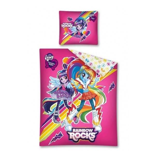 Lenjerie de pat My Little Pony - Equestria Girls 160x200 cm - ZBR19242