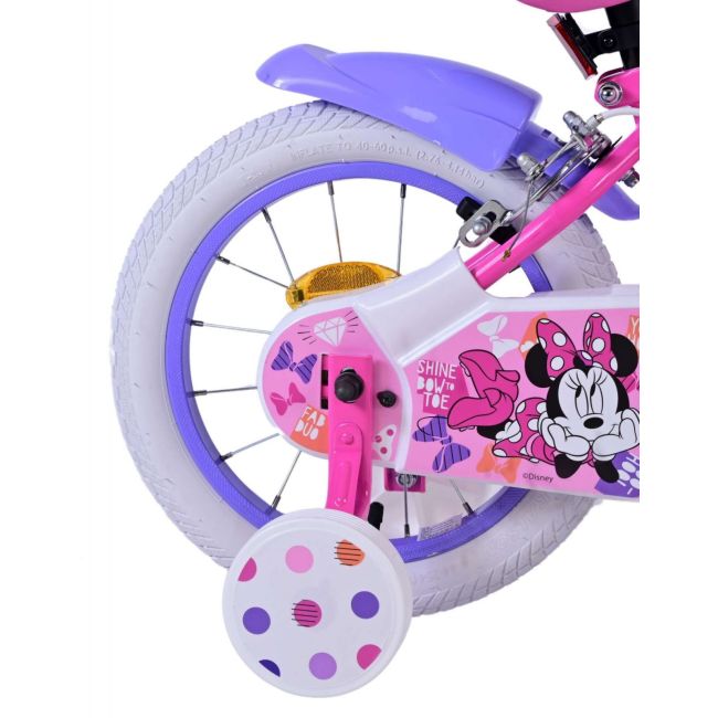 Bicicleta e&l minnie mouse 14" bow tie funk21413safw