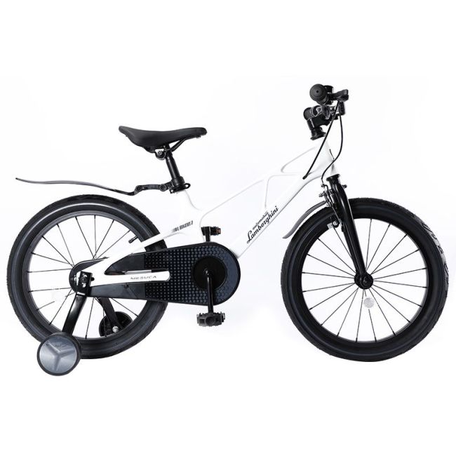Bicicleta lamborghini 14 inch, cadru magneziu, alba funklbk007-14wht