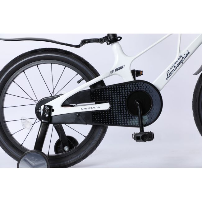 Bicicleta lamborghini 14 inch, cadru magneziu, alba funklbk007-14wht