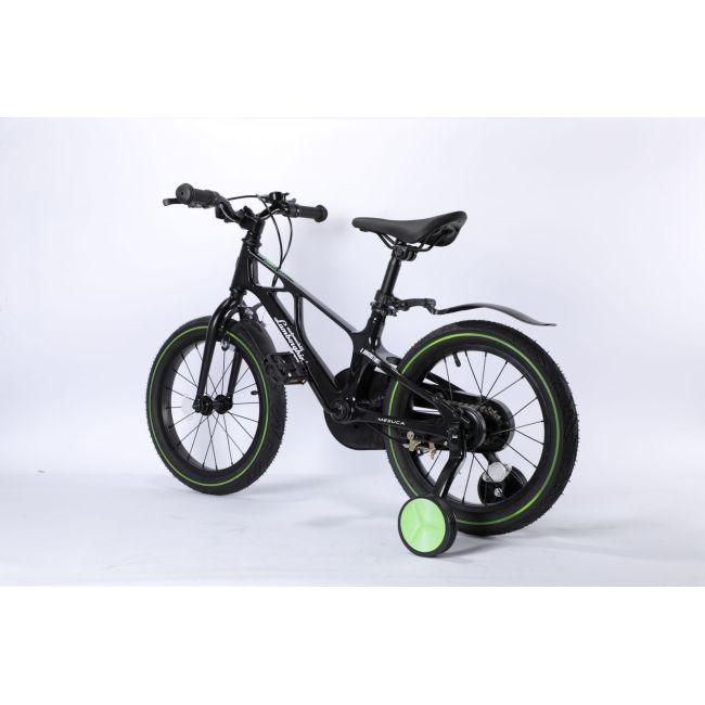 Bicicleta lamborghini 14 inch, cadru magneziu, neagra funklbk007-14blk