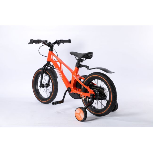 Bicicleta lamborghini 14 inch, cadru magneziu, portocalie funklbk007-14org