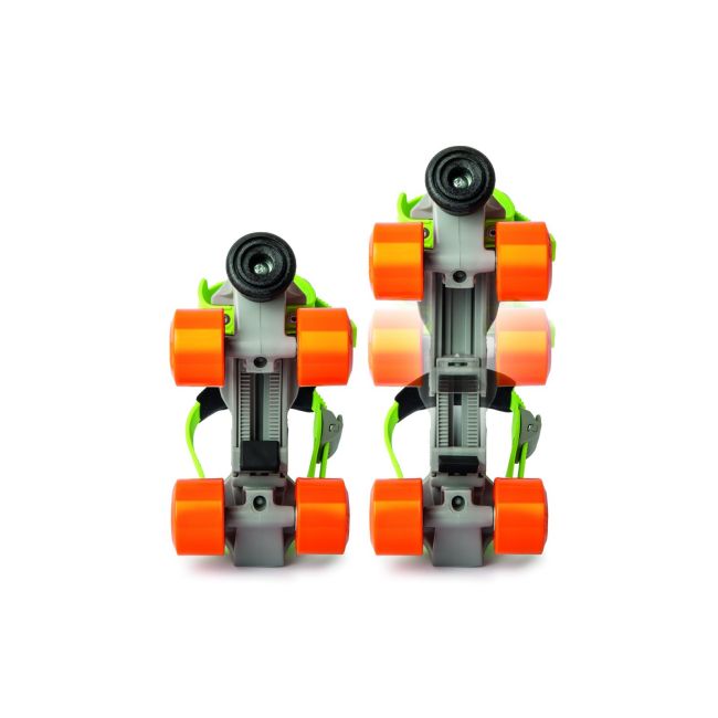 Patine cu rotile mini jet masura reglabila 24-36, culoare verde funkigm215-b