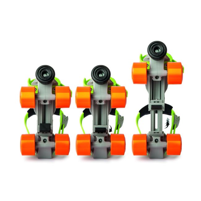 Patine cu rotile mini jet masura reglabila 24-36, culoare verde funkigm215-b