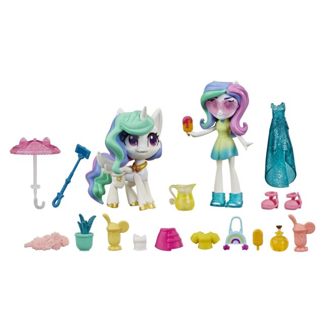 SET EQUESTRIA GIRLS POTIUNEA MAGICA A PRINTESEI CELESTIA VIVE9187