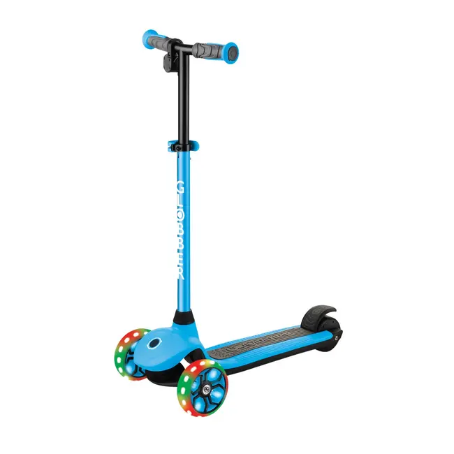 Trotineta globber e-motion 4 albastra, autonomie 8-10 km funk755-101