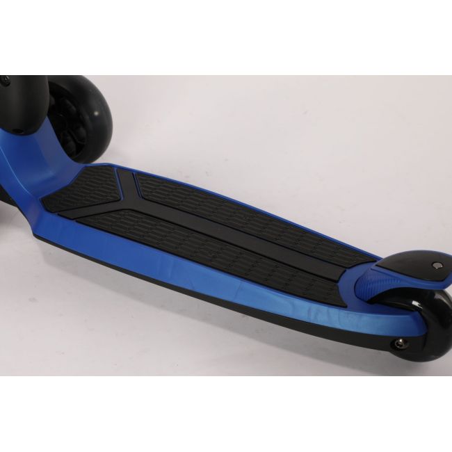 Trotineta lamborghini, 3 roti, cadru aluminiu, albastra, roti led funklbs-3w-blu