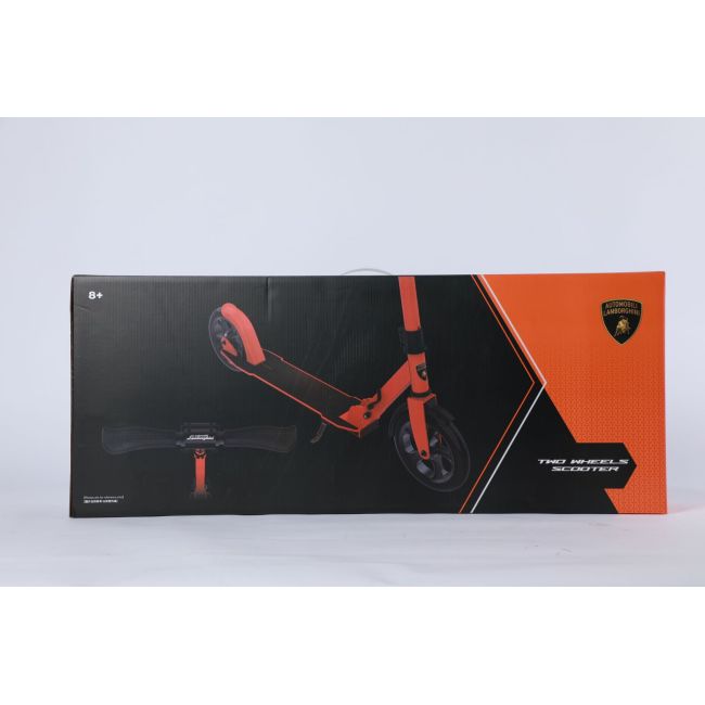 Trotineta lamborghini, pentru adulti,  2 roti, cadru aluminiu, negru funklbs108-2w-blk