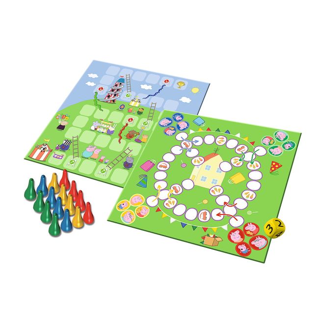 JOC PEPPA PIG 2IN1 LUDO SI SERPISORI SCARI VIV02067