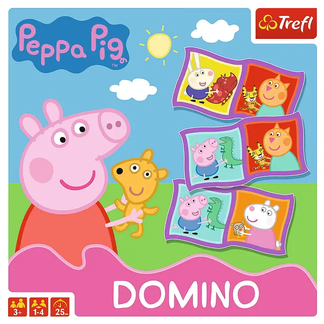 JOC TREFL DOMINO PEPPA PIG VIV02066