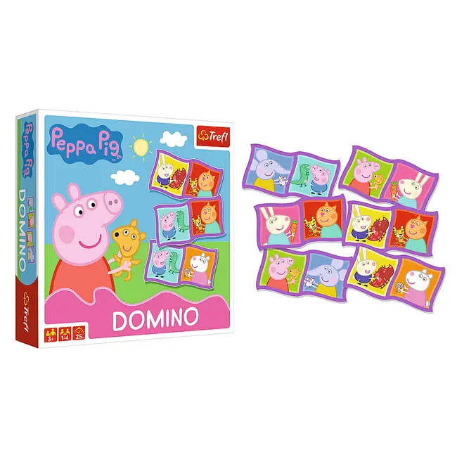 JOC TREFL DOMINO PEPPA PIG VIV02066