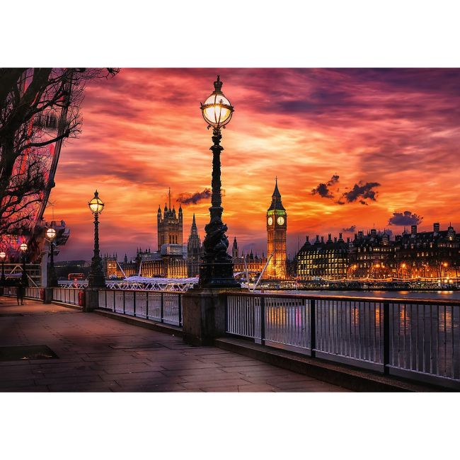 PUZZLE TREFL 1000 PREMIUM PLUS PHOTO ODYSSEY BIG BEN LONDRA VIV10827