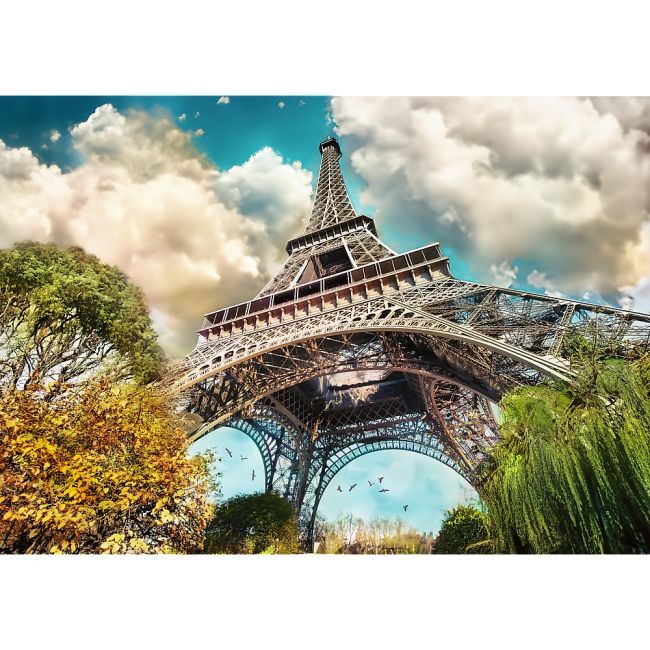PUZZLE TREFL 1000 PREMIUM PLUS PHOTO ODYSSEY TURNUL EIFFEL PARIS VIV10815