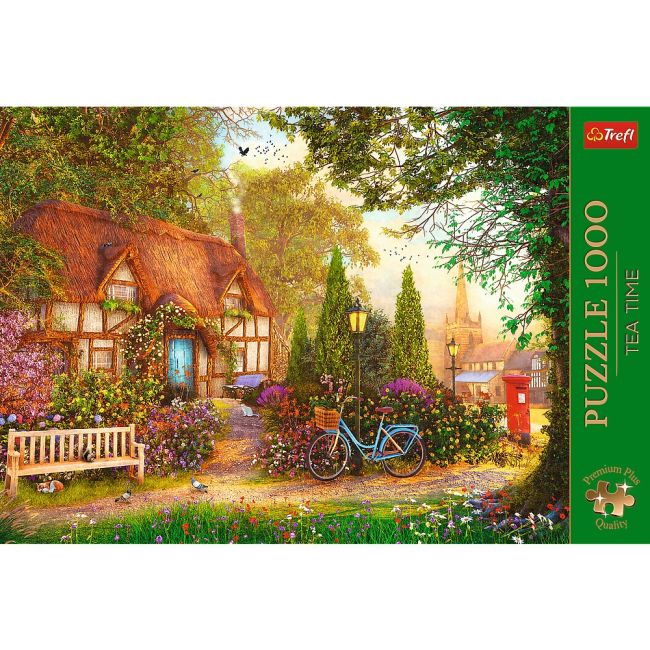 PUZZLE TREFL 1000 PREMIUM PLUS TEA TIME CABANA CU STUF VIV10803