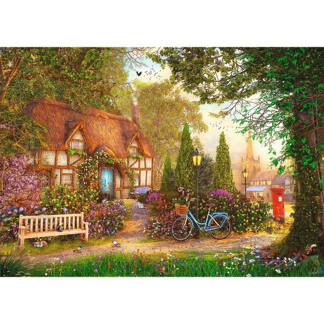 PUZZLE TREFL 1000 PREMIUM PLUS TEA TIME CABANA CU STUF VIV10803