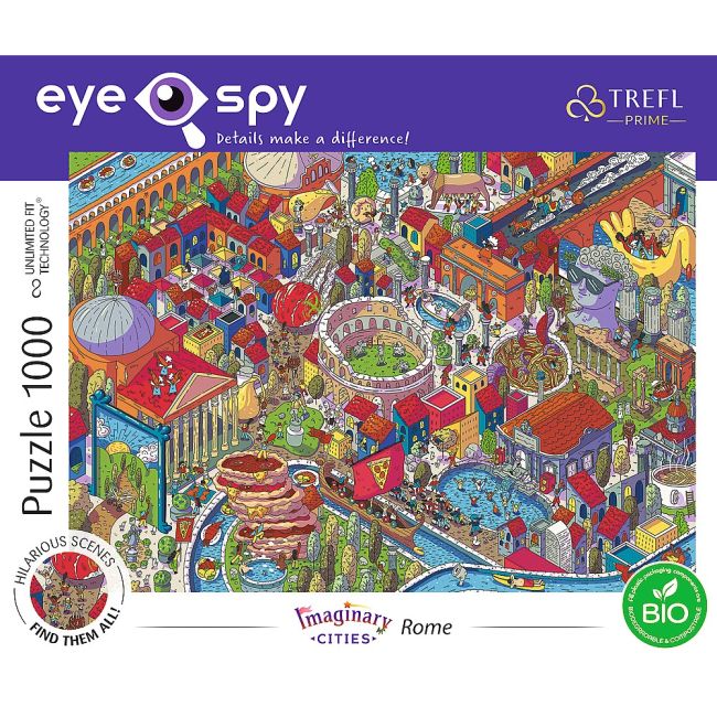 PUZZLE TREFL 1000 UFT EYE SPY ROMA VIV10709