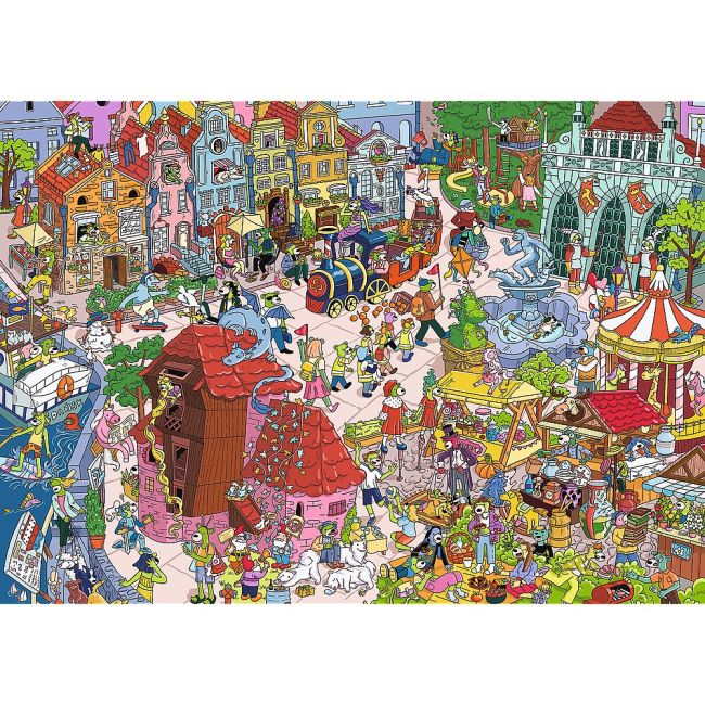 PUZZLE TREFL 500 SPY GUY OBIECTE PIERDUTE IN GDANSK POLONIA VIV37479