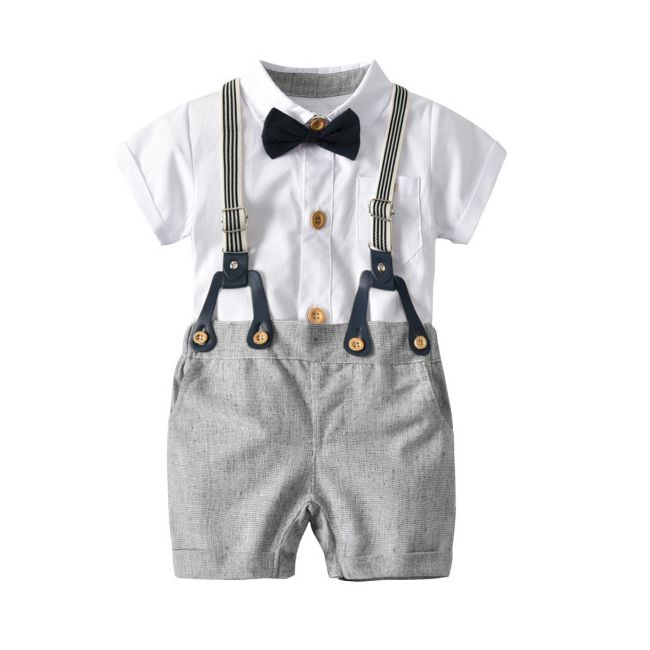 Costum elegant cu body alb tip camasuta ADZFT-B453-2-DE3