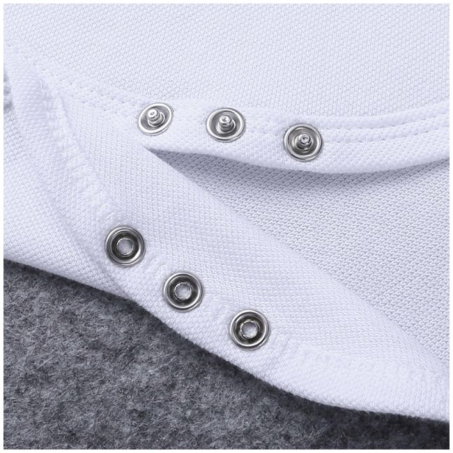 Costum elegant cu body alb tip polo ADZFT-B463-2-DE3