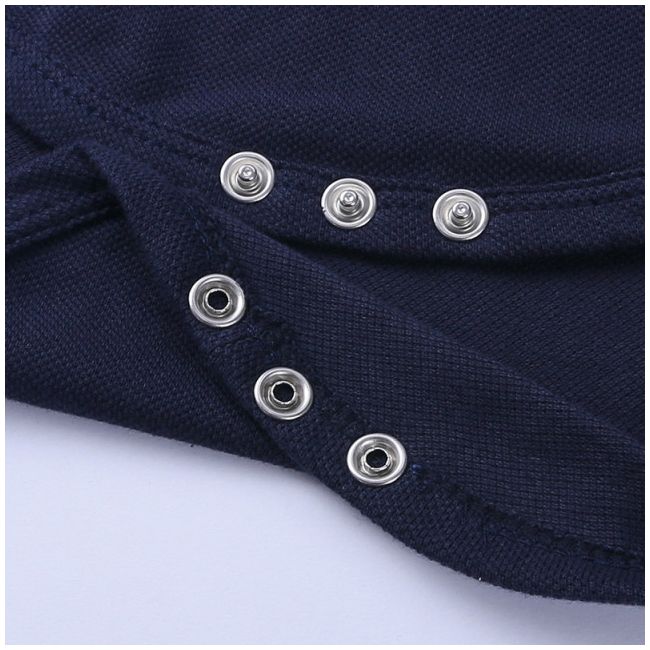Costum elegant cu body bleumarine tip polo ADZFT-B463-1-DE3