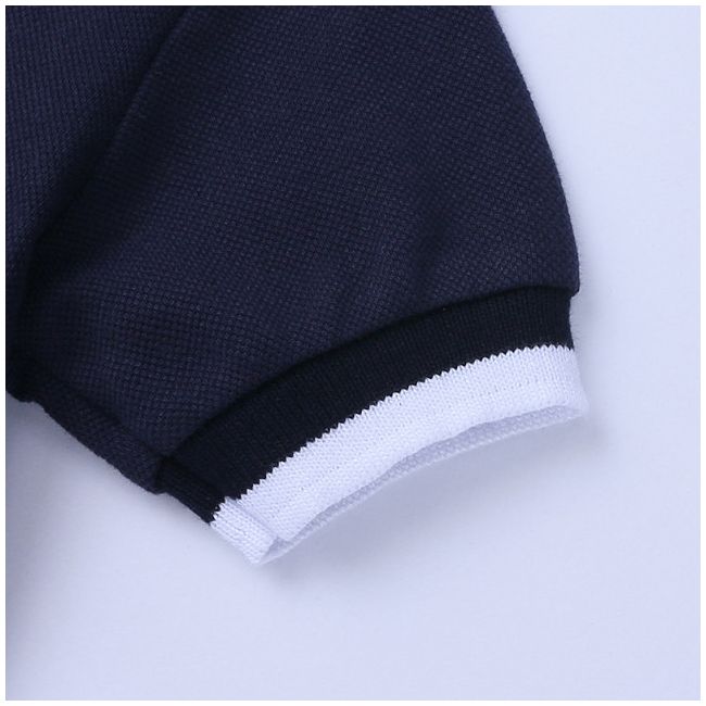 Costum elegant cu body bleumarine tip polo ADZFT-B463-1-DE3