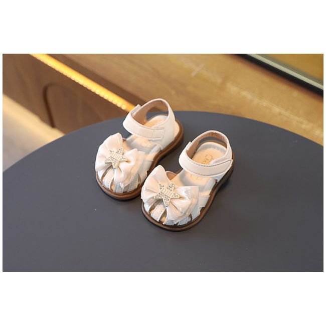 Sandale albe pentru fetite - Star MDA-26-1-de5