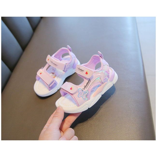 Sandale lila pentru fetite - Butterfly MDhd-951-1-de10