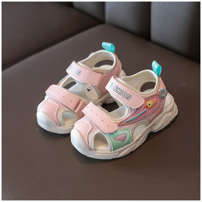 Sandale roz pentru fetite - Duck MBHZ803-1-de10