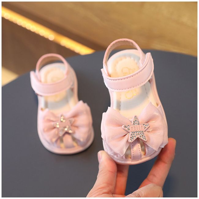 Sandale roz pentru fetite - Star MBA-26-2-de5