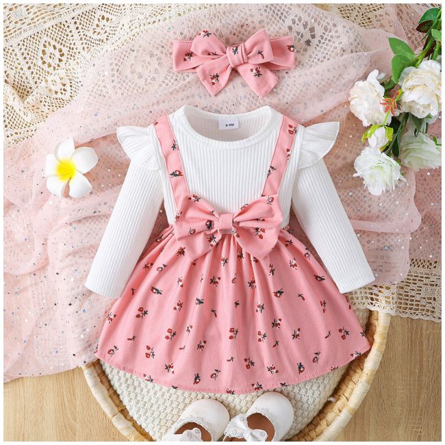 Sarafan cu maneca lunga - Little flowers MDNew178-de4
