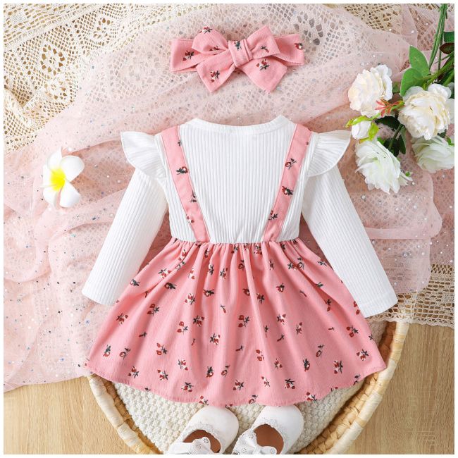 Sarafan cu maneca lunga - Little flowers MDNew178-de4