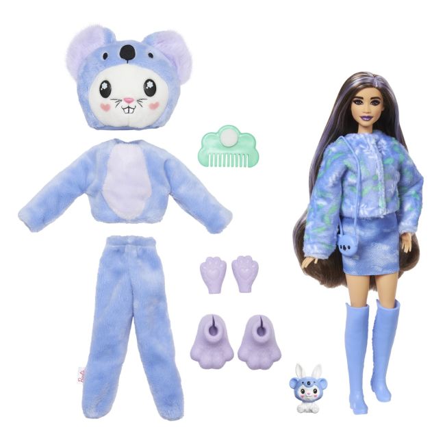 BARBIE PAPUSA BARBIE CUTIE REVEAL IEPURAS URS KOALA VIVMTHRK26