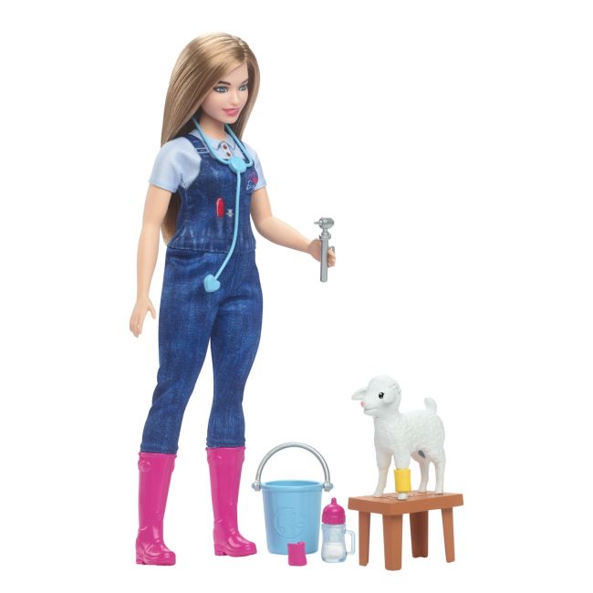 BARBIE PAPUSA BARBIE YOU CAN BE MEDIC VETERINAR VIVMTHRG42
