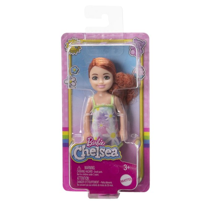 BARBIE PAPUSA CHELSEA ROSCATA CU ROCHITA CU FLORI VIVMTDWJ33_HNY56