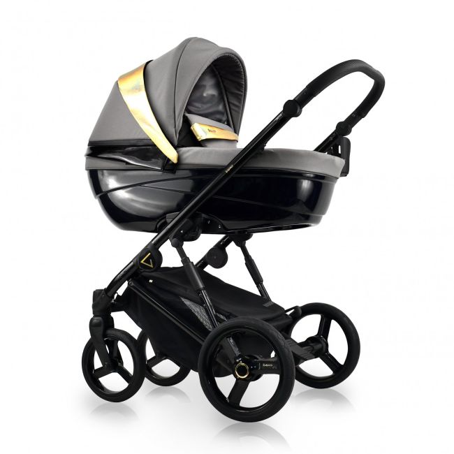 Carucior Copii 2 In 1, Reversibil, Complet Accesorizat, 0-36 Luni, Bexa Glamour Grey Pjbgl07-7052