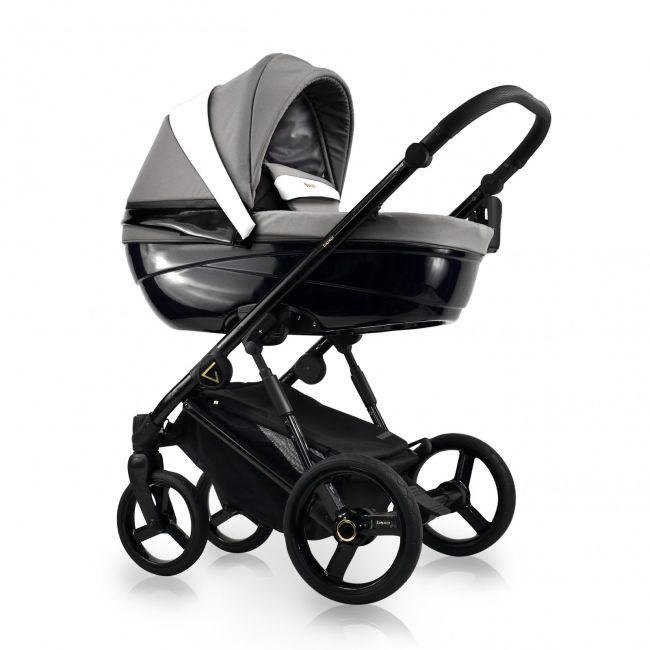 Carucior Copii 2 In 1, Reversibil, Complet Accesorizat, 0-36 Luni, Bexa Glamour Grey Pjbgl07-7052