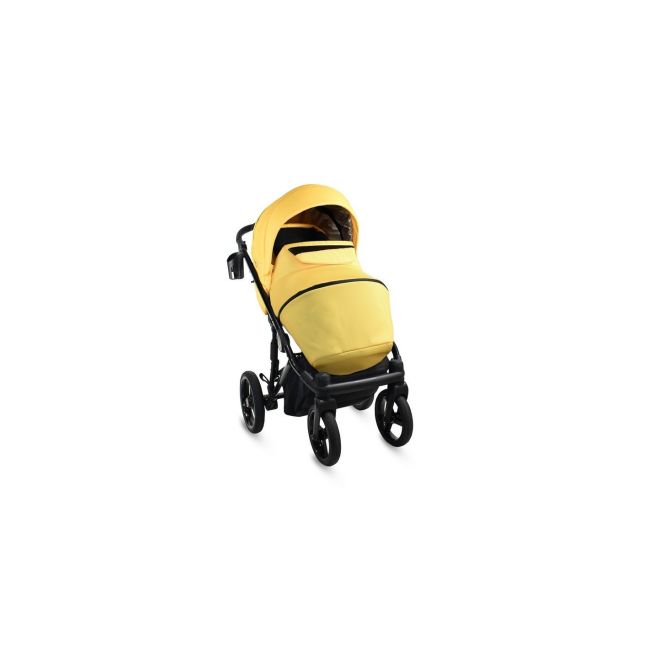 Carucior Copii 2 In 1, Reversibil, Complet Accesorizat, 0-36 Luni, Bexa Glamour Yellow Pjbgl08-5386