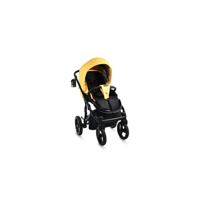Carucior Copii 2 In 1, Reversibil, Complet Accesorizat, 0-36 Luni, Bexa Glamour Yellow Pjbgl08-5386