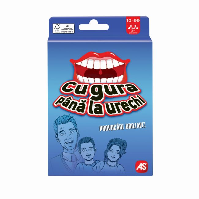 JOC DE CARTI CU GURA PANA LA URECHI VIV1040-24403