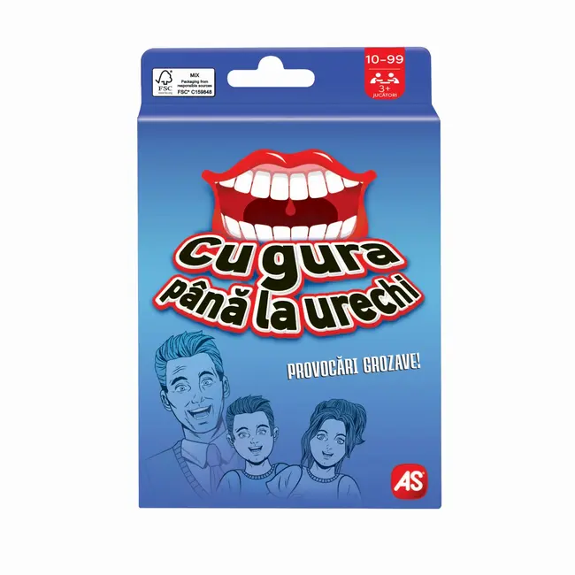 JOC DE CARTI CU GURA PANA LA URECHI VIV1040-24403