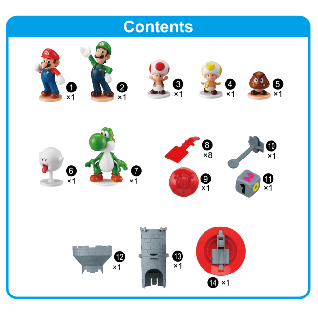 Joc de indemanare super mario - shaky tower sm7356